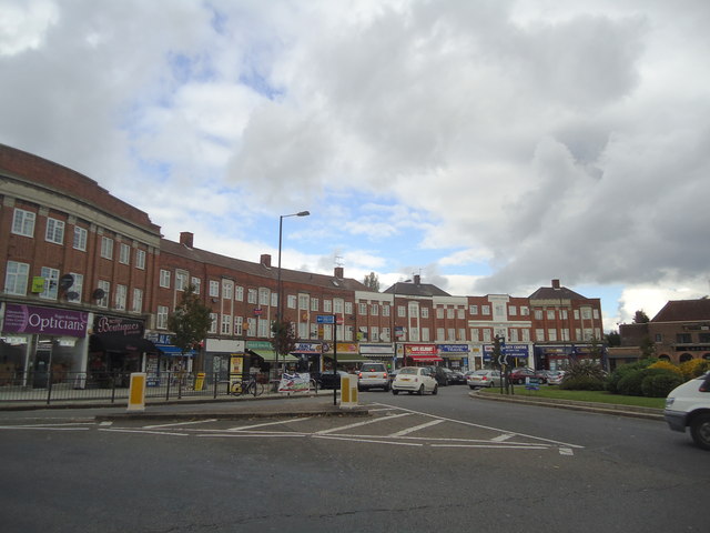 Shopping parade, Belmont Circle
